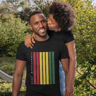 Camiseta Historia negra afroamericana 1865