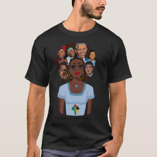 Camiseta Historia negra afroamericana 365 Obama Williams