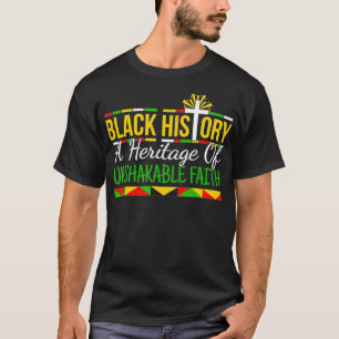 Camiseta Historia negra Cristo cristiano cruz religiosa quo