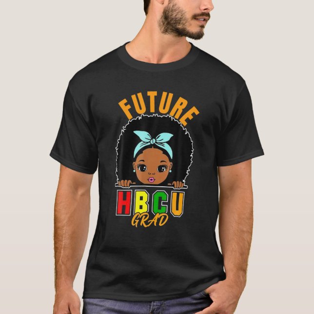 Camiseta Historia negra de la graduación del Chica de grado (Anverso)