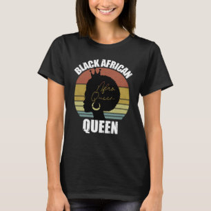 Camiseta Historia negra de la reina afroamericana BLM