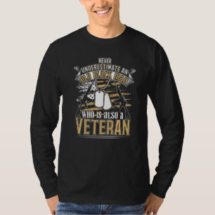 Camiseta Historia Negra de Veterano Militar Afroamericano