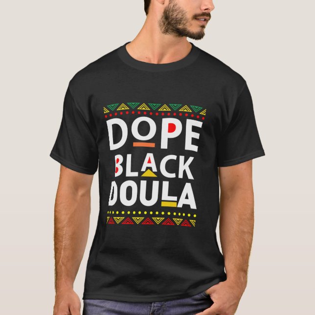 Camiseta Historia Negra Dueña Negra Hombres Mujeres African (Anverso)
