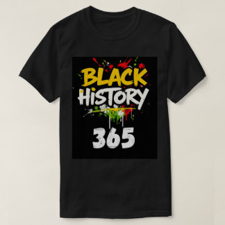 Camiseta Historia negra estilo 365 1