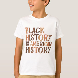 Camiseta Historia Negra Historia Estadounidense Orgullo Afr