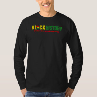 Camiseta Historia Negra Historia que se hace todos los días