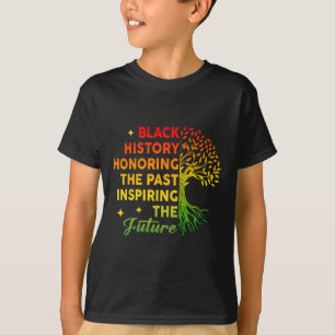 Camiseta Historia Negra Honrando el Pasado Inspirando el Fu