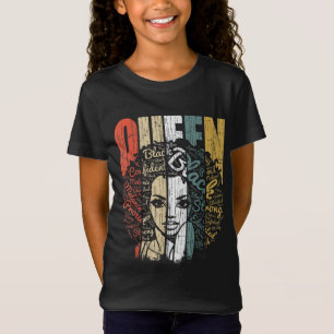 Camiseta Historia negra para las mujeres - Educado Fuerte Q