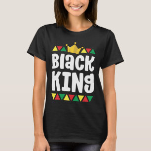 Camiseta Historia Negra Para Niños Negros Rey Africano Pri