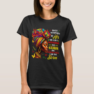 Camiseta Historia Negra Que Le Susurraron A Su Reina De Mel