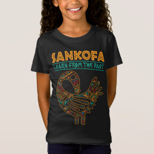 Camiseta Historia negra Sankofa Ave africana 19 de junio