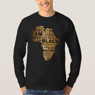 Camiseta Historia Negra Soy Negro Todos los Meses Orgullo A