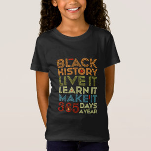 Camiseta Historia Negra Todos los Días