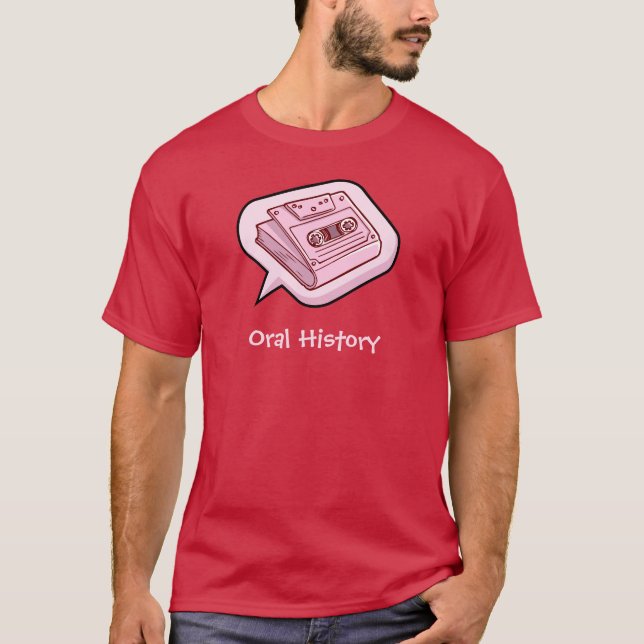 Camiseta Historia oral (Anverso)