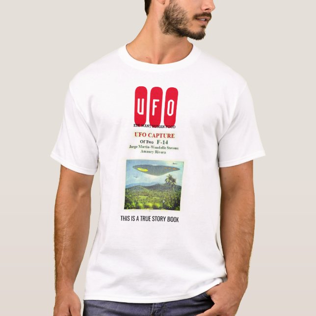Camiseta historia real ovni (Anverso)