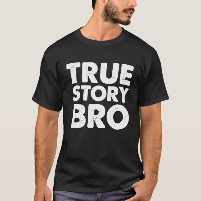 CAMISETA HISTORIA VERDADERA CRISTIANA BRO BIBLE (Anverso)