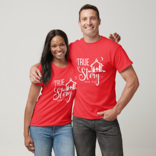 Camiseta Historia verdadera Isaías 9:6 Navidades Biblia Esc