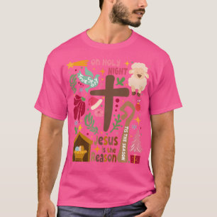 Camiseta Historia verdadera Jesús Navidad la escena de la n