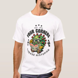 Camiseta Historiador de la enfermedad de los cuatro rincone