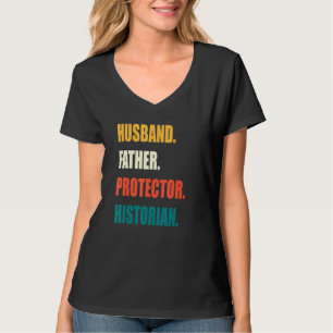 Camiseta Historiador del protector del esposo