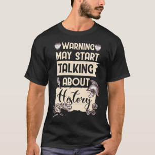 Camiseta Historiador gracioso de la ocupación de la histor