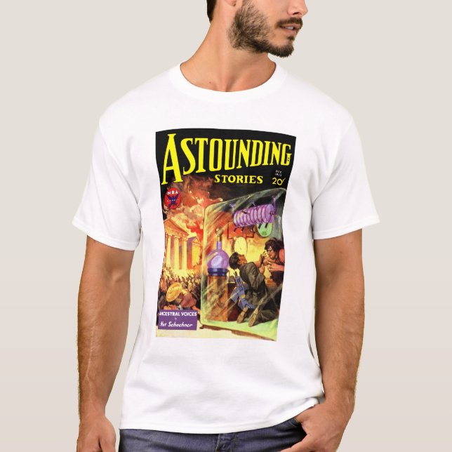 Camiseta Historias asombrosas (Dic. 1933) (Anverso)