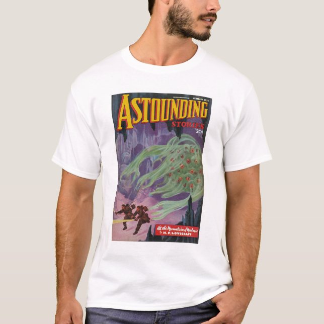 Camiseta Historias asombrosas (febrero de 1936) (Anverso)