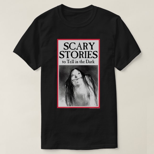 Camiseta Historias aterradoras que contar en la oscuridad (Diseño del anverso)