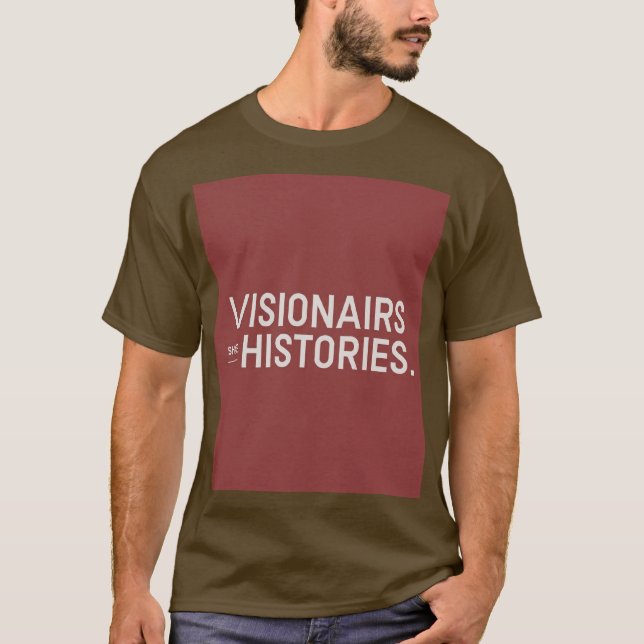 Camiseta Historias de formas de visionarios (Anverso)