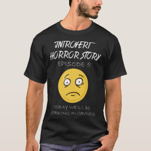 Camiseta Historias de terror de introvertido