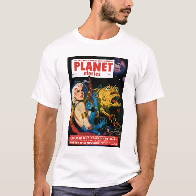 Camiseta Historias del planeta (julio de 1952) (Anverso)