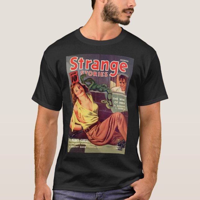 Camiseta Historias extrañas diciembre de 1940 (Anverso)