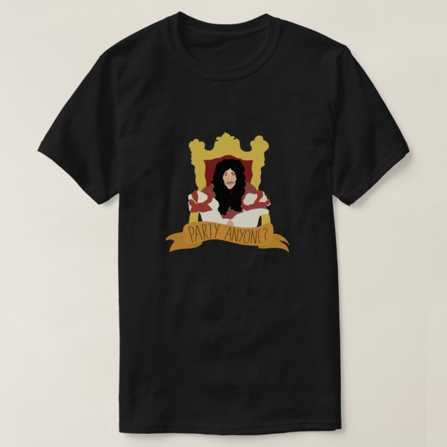 Camiseta Historias Horribles - Rey Carlos II - Mathew Bayn (Diseño del anverso)