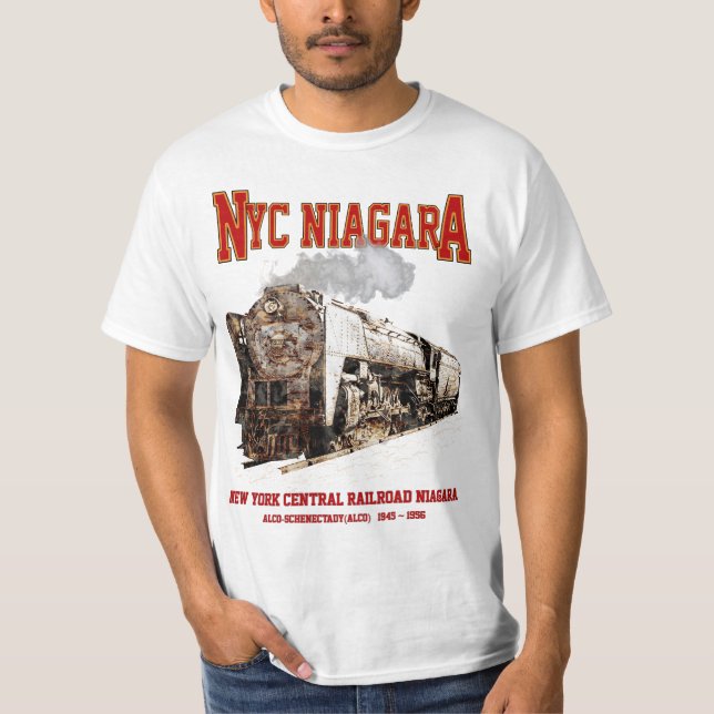 Camiseta Historic NYC Niagara Train Steam Locomotive (Anverso)