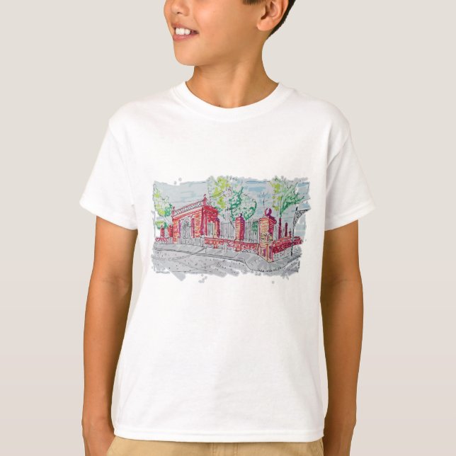 Camiseta Historic Red Brick Entrance (Anverso)