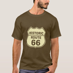 Camiseta histórica de la ruta 66