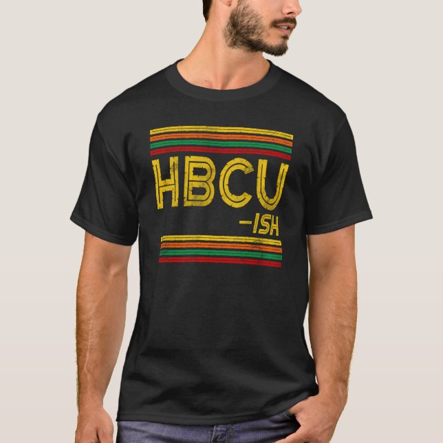 Camiseta Historical Black College Alumni HBCU ISH (Anverso)