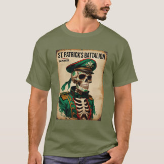 Camiseta Historical Saint Patricks Battalion Military