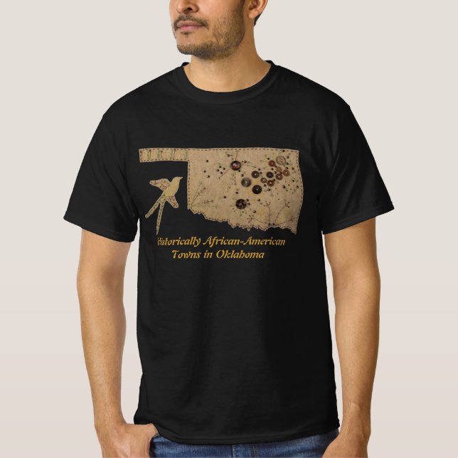 Camiseta Históricamente pueblos afroamericanos de Oklahoma (Anverso)