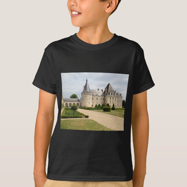 Camiseta Histórico castillo de Chateau en Francia (Anverso)