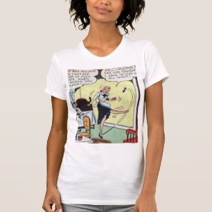 Camiseta Historieta clásica vintage