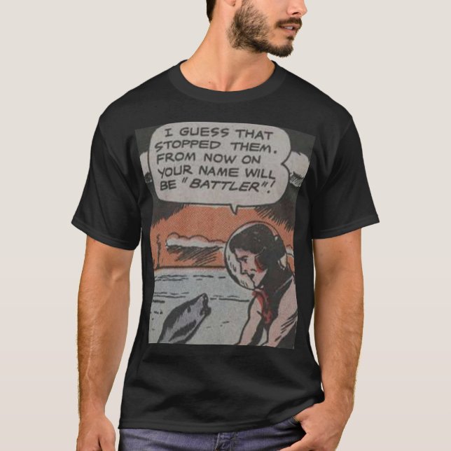 Camiseta Historieta de aventuras de los años 40 | Mejor reg (Anverso)