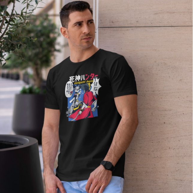 Camiseta Historieta de monstruo japonés (Subido por el creador)