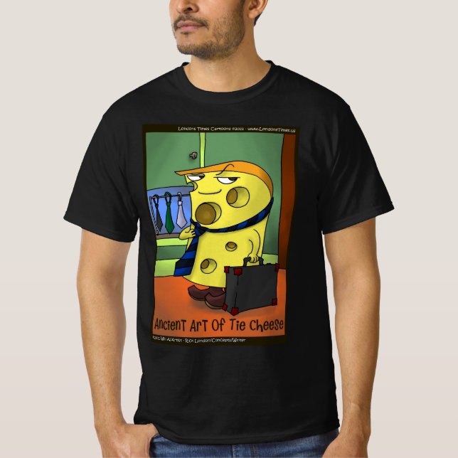 Camiseta Historieta De Queso De Rick London (Anverso)