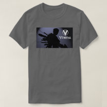 Historieta de Vorpal TShirt: Silhouette azul