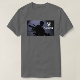 Camiseta Historieta de Vorpal TShirt: Silhouette azul