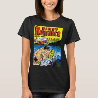 Camiseta Historietas antiguas del primer Chica Romance 07