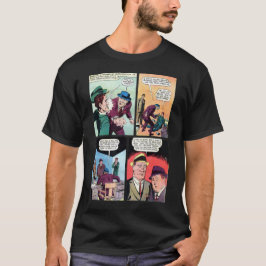 Camiseta Historietas de ángster vintage golpean a Henchman