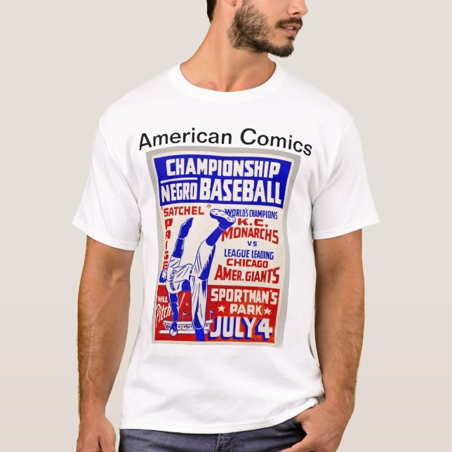 Camiseta Historietas de Estados Unidos (Anverso)