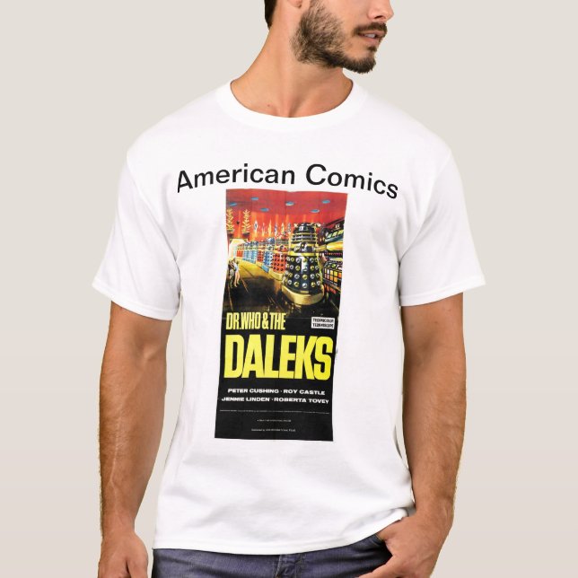 Camiseta Historietas de Estados Unidos (Anverso)